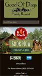 Mobile Screenshot of goodoldaysresort.com